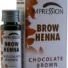 Impression Henna Wenkbrauwverf | Chocolade Bruin | Chocolate Brown | Chocolat Brun | Brow Henna | Goed Voor Meer Dan 20 Behandelingen 1 Impression Henna Wenkbrauwverf | Chocolade Bruin | Chocolate Brown | Chocolat Brun | Brow Henna | Goed Voor Meer Dan 20 Behandelingen -Mode-Cosmetica Winkel 1025x1200