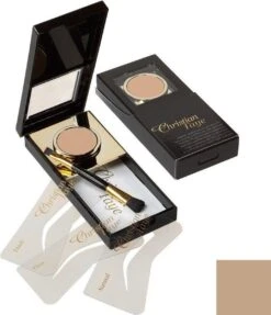 Christian Tan - Bruin - Wenkbrauwpoeder -Mode-Cosmetica Winkel 1033x1200 4