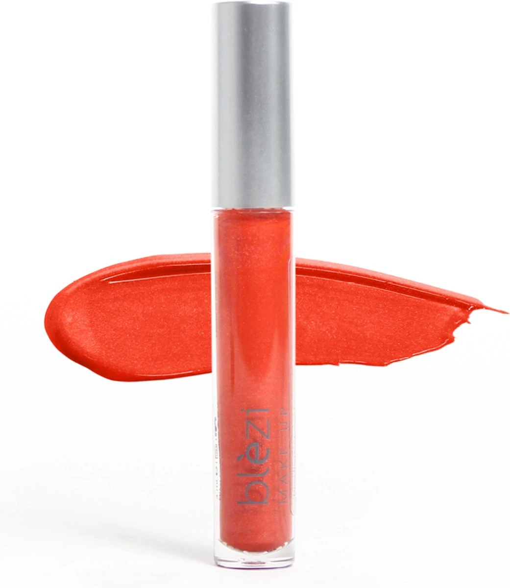 Blèzi® Lip Fix 45 Breezy Red - Lipstick - Lippenstift Langhoudend - Rood Oranje 4 Blèzi® Lip Fix 45 Breezy Red - Lipstick - Lippenstift Langhoudend - Rood Oranje - Afbeelding 2
