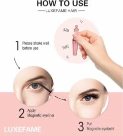 Diamond | M5 Bekend Van TikTok | GRATIS Spiegeldoosje | Magnetische Wimpers Met Eyeliner | Nep Wimpers | Magnetic Eyelashes | HERBRUIKBAAR | CADEAU -Mode-Cosmetica Winkel 1080x1200