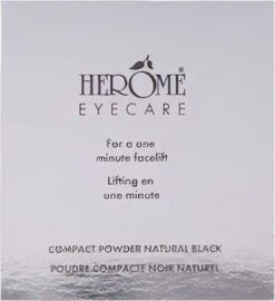 Herome Eye Care Wenkbrauw Poeder Zwart - Compact Brow Powder Nearly Black - Waterproof Verrijkt Met Panthenol - Volumineuze Wenkbrauwen In Een Handomdraai -Mode-Cosmetica Winkel 1097x1200 2