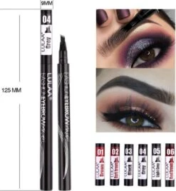 LULAA Microblade Pen - BRUIN - Watervaste Microblading Wenkbrauwpen - Waterproof Tattoo Pen - Make Up - Eyebrow Blading 12 LULAA Microblade Pen - BRUIN - Watervaste Microblading Wenkbrauwpen - Waterproof Tattoo Pen - Make Up - Eyebrow Blading -Mode-Cosmetica Winkel 1106x1200 5