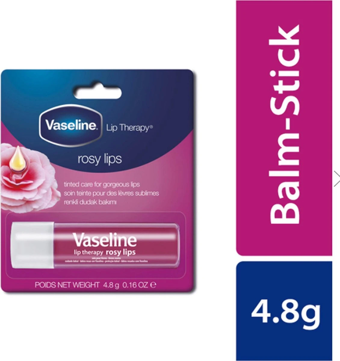 Vaseline® Vaseline Rosy - Lip Therapy - Lippenbalsem - Glans 3 Vaseline® Vaseline Rosy - Lip Therapy - Lippenbalsem - Glans