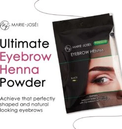 Henna Wenkbrauwverf Zwart | Henna Brows |Geschikt Voor Minstens 25 Toepassingen -Mode-Cosmetica Winkel 1131x1200 1
