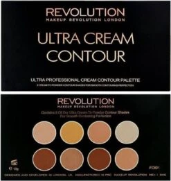 Makeup Revolution Ultra Cream Contour Palette -Mode-Cosmetica Winkel 1135x1200