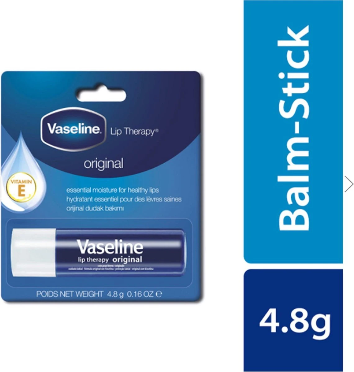 Vaseline® Vaseline Original Lippenbalsem Transparant 2x4 G 4 Vaseline® Vaseline Original Lippenbalsem Transparant 2x4 G - Afbeelding 2