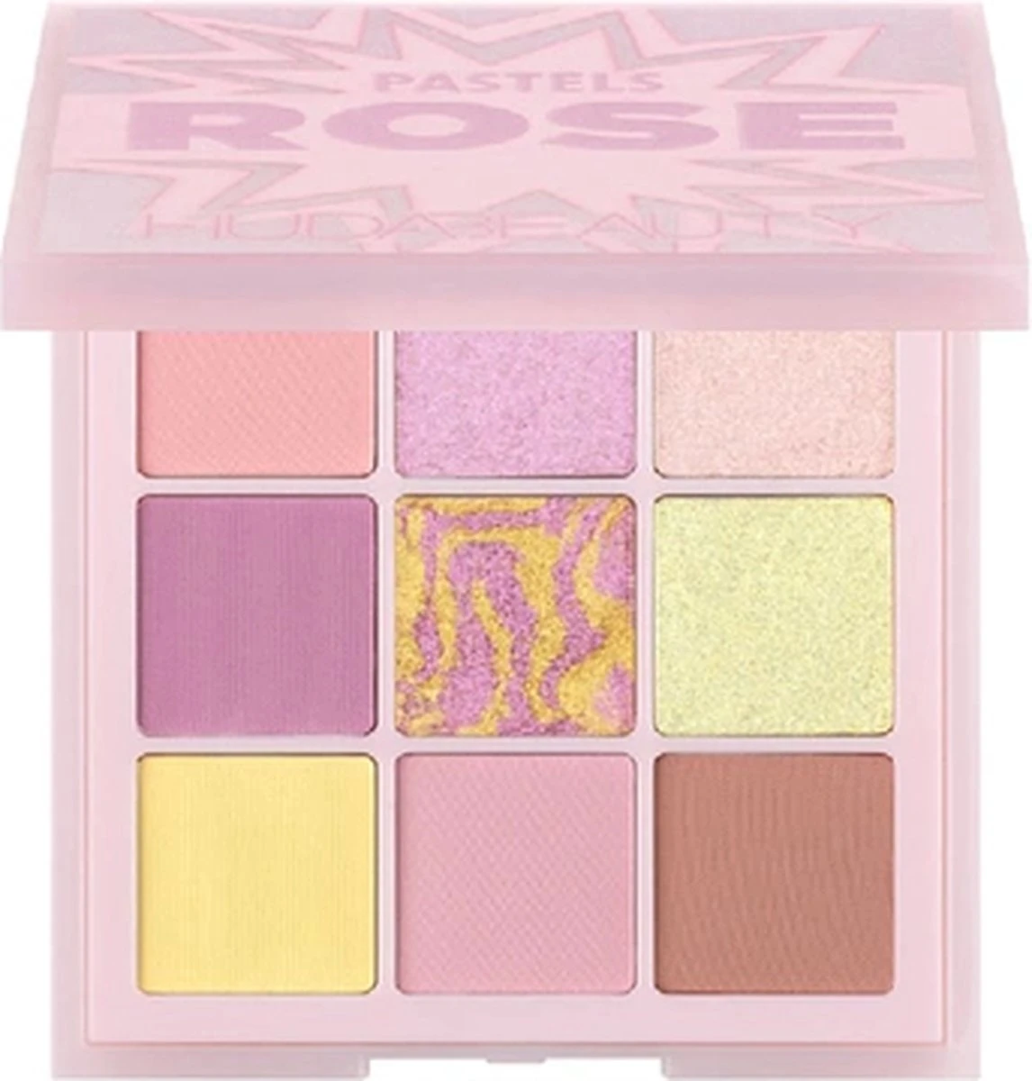 Huda Beauty Pastel Obsession Eyeshadow Palette Oogschaduw - Rose 3 Huda Beauty Pastel Obsession Eyeshadow Palette Oogschaduw - Rose