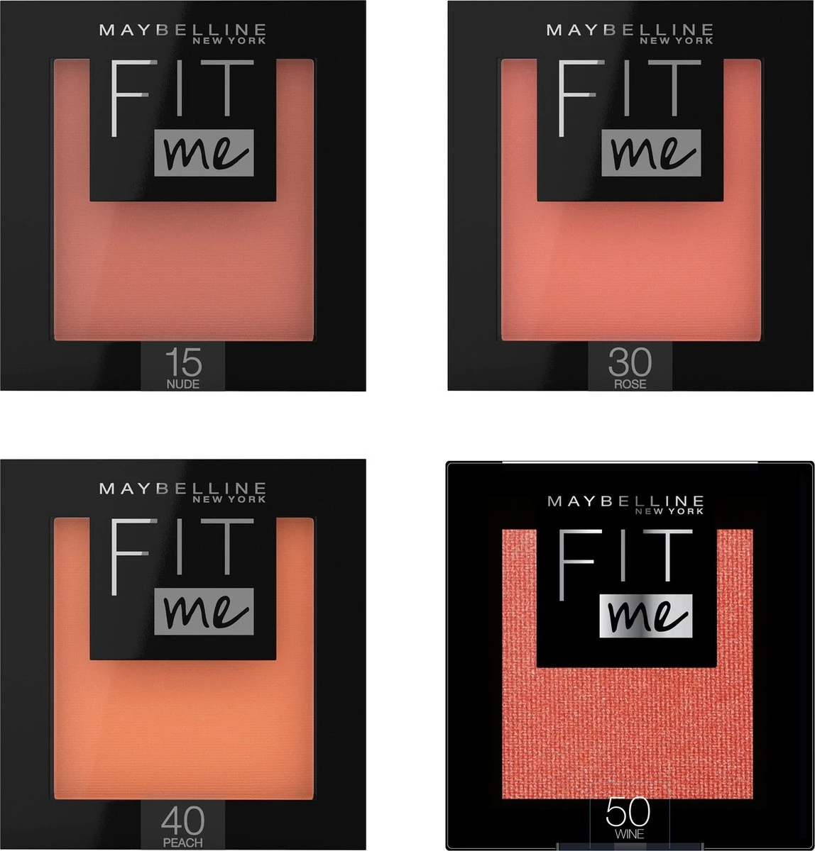 Maybelline Fit Me Blush - 30 Rose - Roze - Natuurlijk Ogende Rouge 8 Maybelline Fit Me Blush - 30 Rose - Roze - Natuurlijk Ogende Rouge - Afbeelding 6