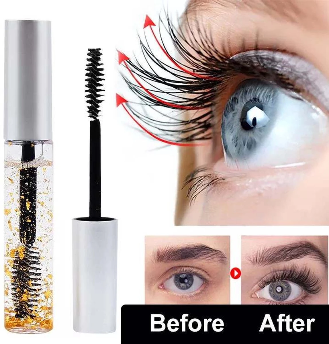 2 In 1 - Wimperserum - Wenkbrauwserum - Groei Serum - Met Vitamine E - Nummer 1 Best Seller In Amerika - 7 2 In 1 - Wimperserum - Wenkbrauwserum - Groei Serum - Met Vitamine E - Nummer 1 Best Seller In Amerika - - Afbeelding 5