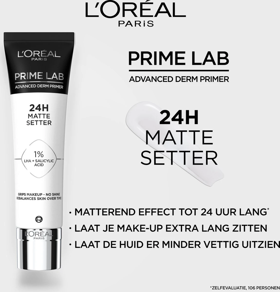 L'Oréal Paris - Prime Lab - Mat Setter - Primer - Matte Primer - 30 Ml 5 L'Oréal Paris - Prime Lab - Mat Setter - Primer - Matte Primer - 30 Ml - Afbeelding 3