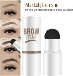 Merkloos Wenkbrauw Stempel – Brow Stamp – Stempelset – Make Up – Bruin – Incl. 34 Sjablonen – Incl. Wenkbrauw Borstel – Waterproof - Herbruikbaar - Cadeau Voor Haar -Mode-Cosmetica Winkel 1153x1200 1