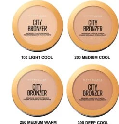 Maybelline City Bronzer Bronzer & Countour Powder - 250 Medium Warm - Bronzing En Contouring Poeder -Mode-Cosmetica Winkel 1160x1200 1