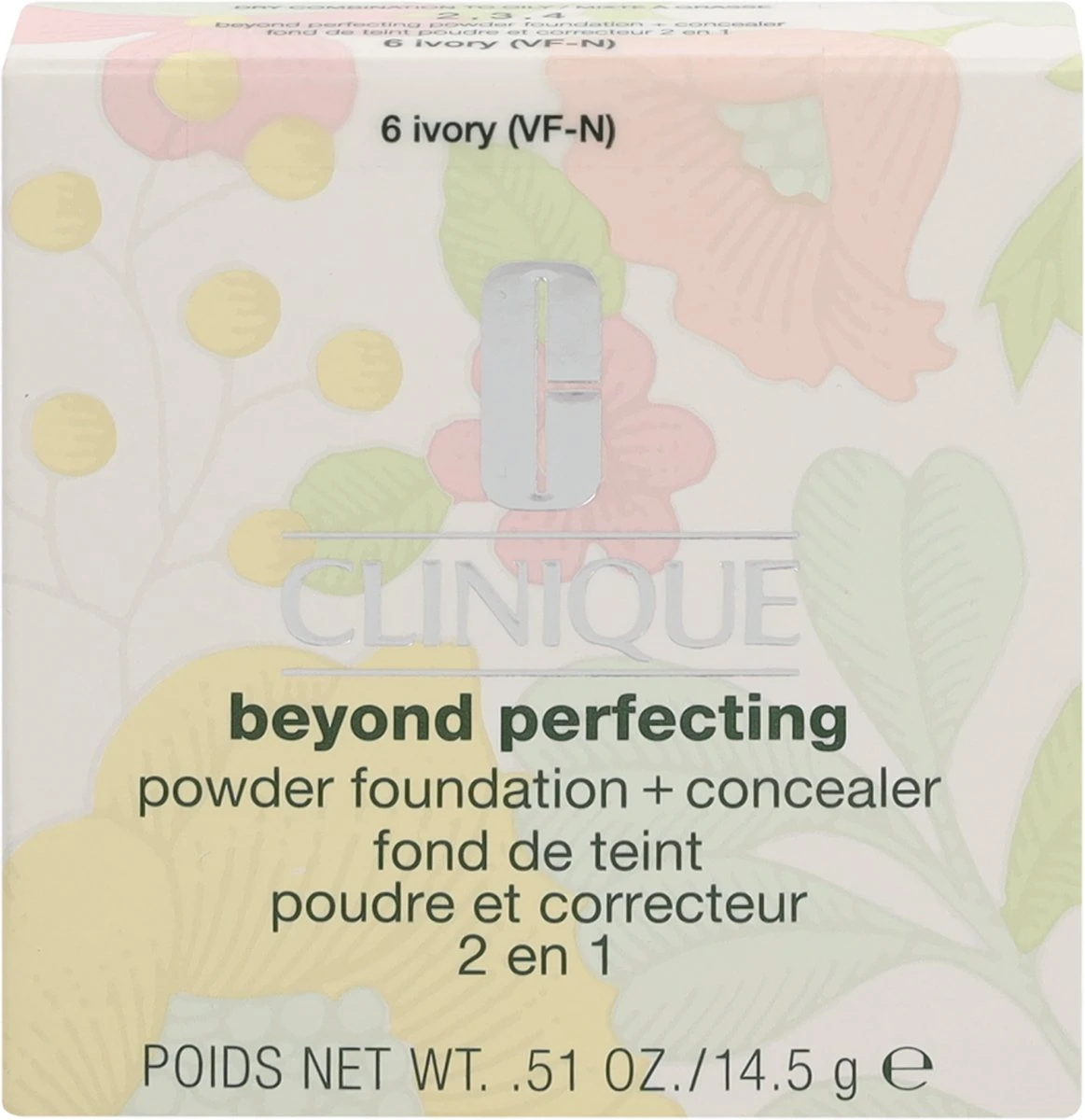 Clinique Beyond Perfecting Powder Foundation & Concealer - 06 Ivory - Foundation 4 Clinique Beyond Perfecting Powder Foundation & Concealer - 06 Ivory - Foundation - Afbeelding 2