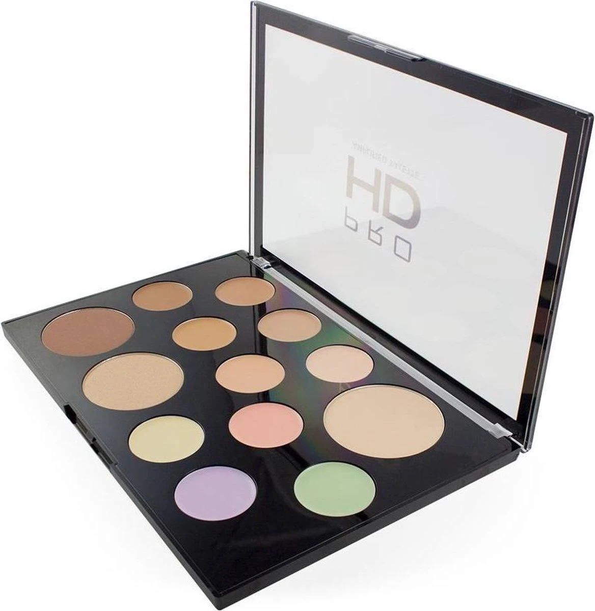 Makeup Revolution HD Pro Palette The Works - Light/Medium 4 Makeup Revolution HD Pro Palette The Works - Light/Medium - Afbeelding 2