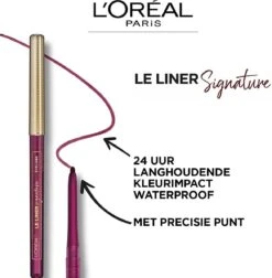 L’Oréal Paris Make-Up Designer Le Liner Signature 08 Taupe Grey Tweed – Grijs Waterproof Oogpotlood - 5,4 Gr. 15 L’Oréal Paris Make-Up Designer Le Liner Signature 08 Taupe Grey Tweed – Grijs Waterproof Oogpotlood - 5,4 Gr. -Mode-Cosmetica Winkel 1174x1200 6
