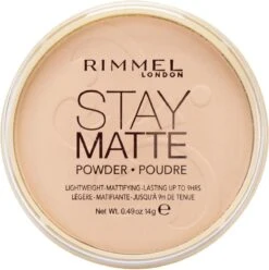 Rimmel London Stay Matte Pressed Powder - 005 Silky Beige -Mode-Cosmetica Winkel 1194x1200 2