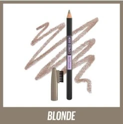 Maybelline New York - Express Brow Shaping Pencil - 02 Blonde - Blond Wenkbrauwpotlood En Borstel 13 Maybelline New York - Express Brow Shaping Pencil - 02 Blonde - Blond Wenkbrauwpotlood En Borstel -Mode-Cosmetica Winkel 1195x1200 15