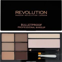 Makeup Revolution Ultra Brow The Ultimate Brow Enhancing Kit - Fair To Medium