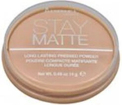 Rimmel London Stay Matte Pressed Powder - 005 Silky Beige -Mode-Cosmetica Winkel 1200x1029