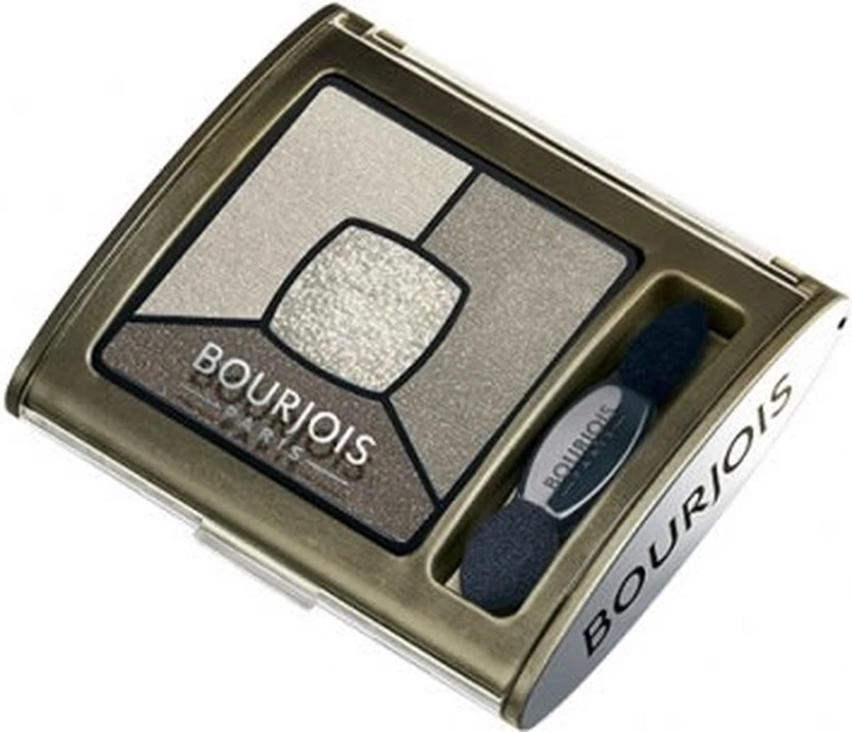 Bourjois Smoky Stories Quatuor - 04 Rock This Khaki - Oogschaduw 9 Bourjois Smoky Stories Quatuor - 04 Rock This Khaki - Oogschaduw - Afbeelding 7