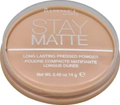Rimmel London Stay Matte Pressed Powder - 001 Transparent - Powder -Mode-Cosmetica Winkel 1200x1049