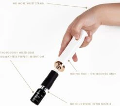 Lashes & More - GLUE SHAKER - Lijmschudder - Inkt Mixen - GLUE MIXER - Voor Het Goed Mengen Van Wimperlijm Nagellak Pigment Of Tattoo Inkt - Met Ventilator -Mode-Cosmetica Winkel 1200x1057 1