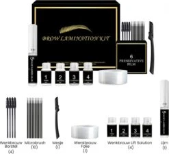 BluGo Brow Lamination Kit - Lash Lift - Wenkbrauwgel - Wimperlifting Set - Brow Soap - Eyelash Lift - Wimperverf - Brow Gel - Starterkit 15 BluGo Brow Lamination Kit - Lash Lift - Wenkbrauwgel - Wimperlifting Set - Brow Soap - Eyelash Lift - Wimperverf - Brow Gel - Starterkit -Mode-Cosmetica Winkel 1200x1095 4