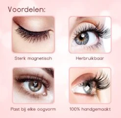 Merkloos La Liva Magnetische Wimpers - Inclusief Eyeliner En Wimper Pincet - 5 Magneetjes - Wimperextentions - Wimperlifting Set - Lash Lift 19 Merkloos La Liva Magnetische Wimpers - Inclusief Eyeliner En Wimper Pincet - 5 Magneetjes - Wimperextentions - Wimperlifting Set - Lash Lift -Mode-Cosmetica Winkel 1200x1160 1