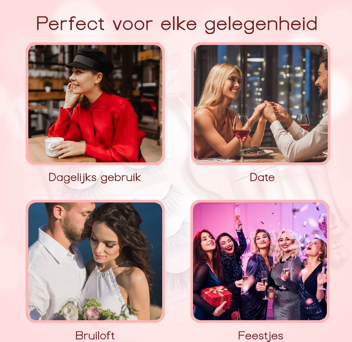 Merkloos La Liva Magnetische Wimpers - Inclusief Eyeliner En Wimper Pincet - 5 Magneetjes - Wimperextentions - Wimperlifting Set - Lash Lift 6 Merkloos La Liva Magnetische Wimpers - Inclusief Eyeliner En Wimper Pincet - 5 Magneetjes - Wimperextentions - Wimperlifting Set - Lash Lift - Afbeelding 4