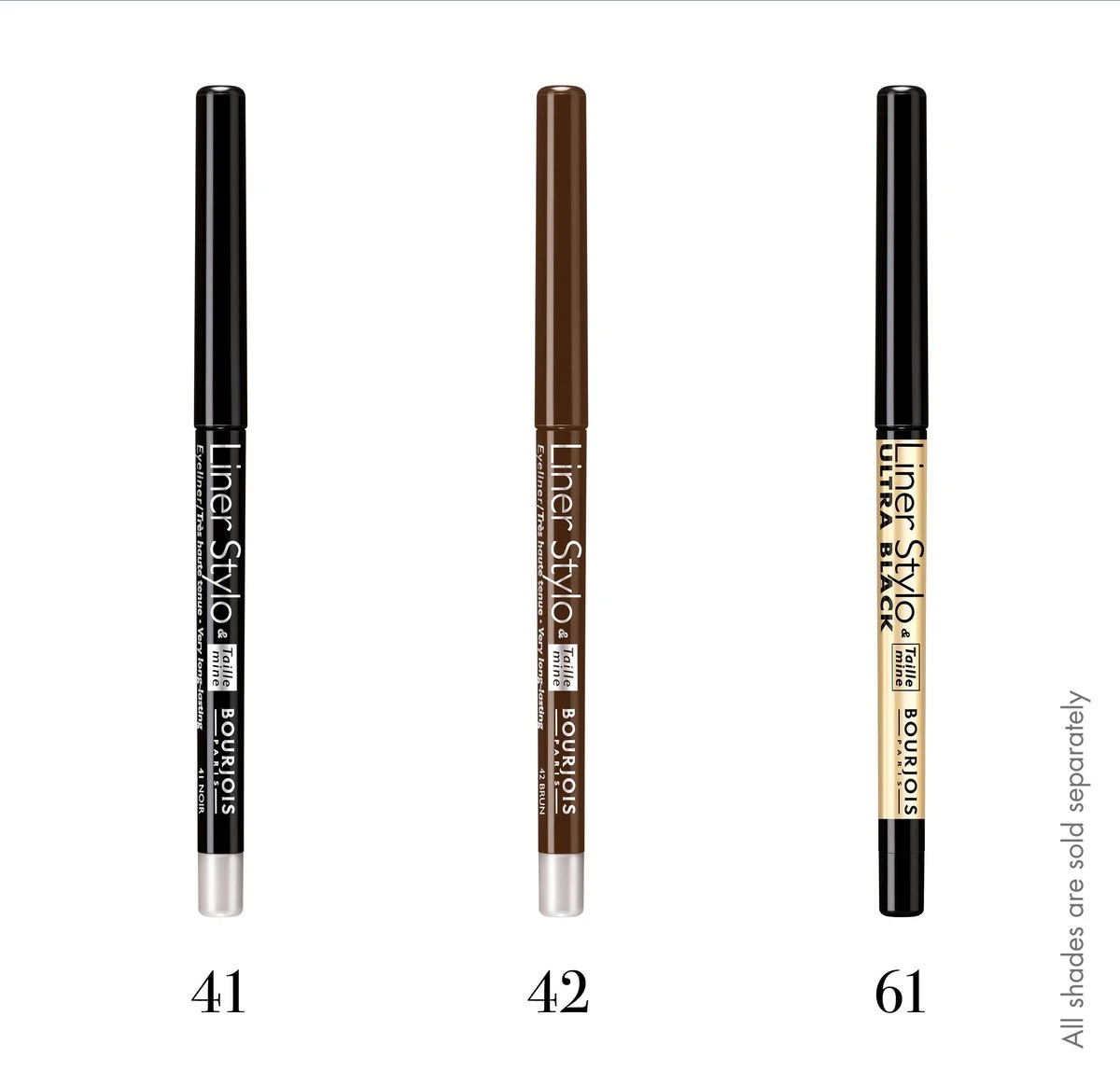 Bourjois - Liner Stylo Retractable Eye Pencil 0.28 G 41 Noir - 7 Bourjois - Liner Stylo Retractable Eye Pencil 0.28 G 41 Noir - - Afbeelding 5