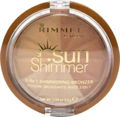 Rimmel London Rimmel - SunShimmer 3 In 1 Shimmering Bronzer Lustrous Powder 9.9 G 1 Gold Princess - -Mode-Cosmetica Winkel 1200x1164 5