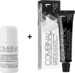 Combinal Wenkbrauw En Wimperverf - Zwart + Combinal Waterstofperoxide 5% - Wimpers - Wenkbrauwen - Wenkbrauwverf - Combideal 11 Combinal Wenkbrauw En Wimperverf - Zwart + Combinal Waterstofperoxide 5% - Wimpers - Wenkbrauwen - Wenkbrauwverf - Combideal -Mode-Cosmetica Winkel 1200x1169 2