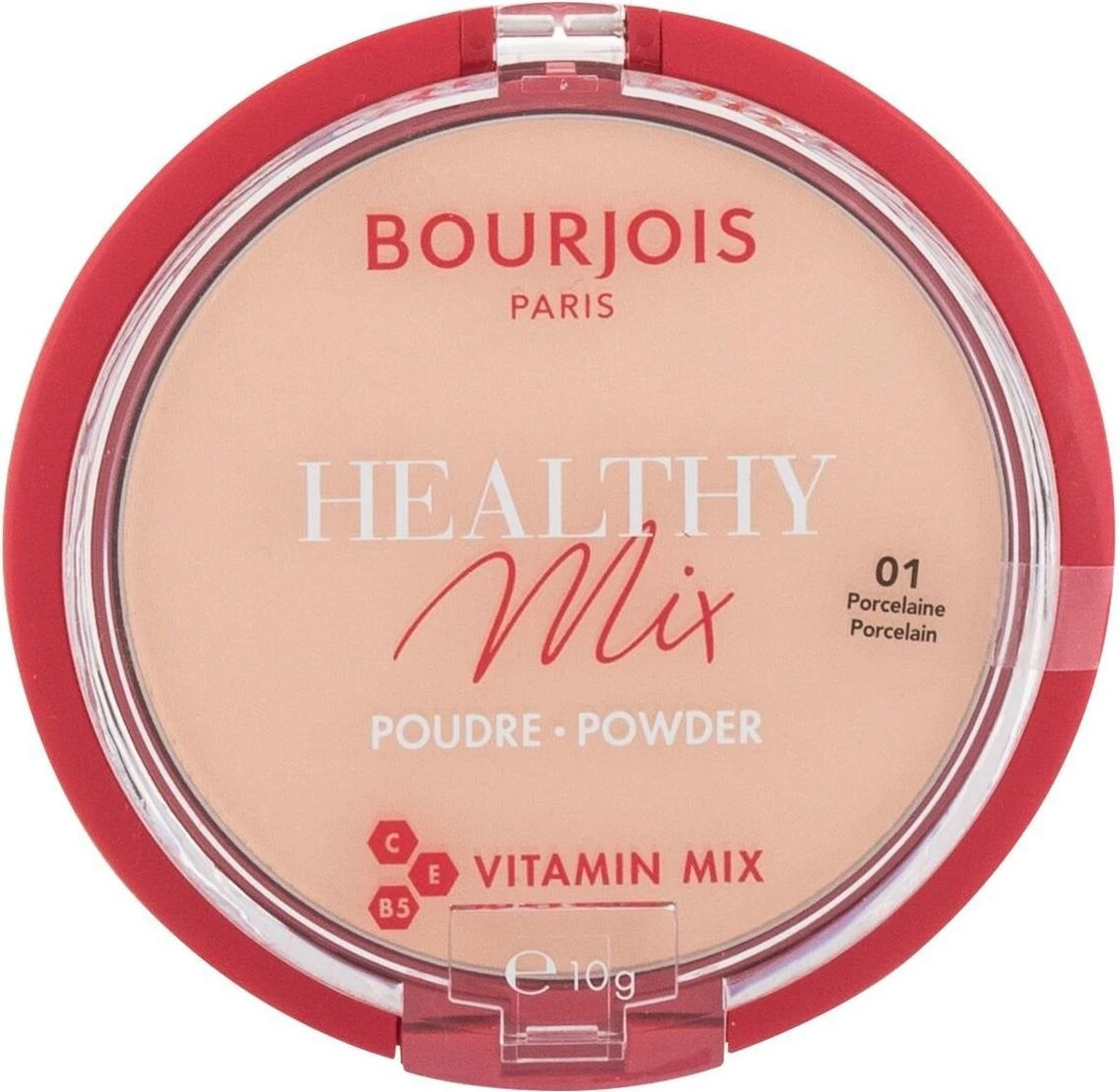 Bourjois Healthy Mix Compact Poeder - 01 Porcelain 16 Bourjois Healthy Mix Compact Poeder - 01 Porcelain - Afbeelding 14