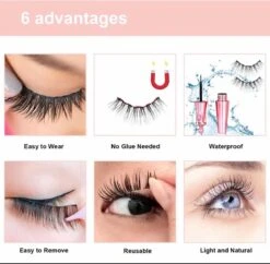 Diamond | M5 Bekend Van TikTok | GRATIS Spiegeldoosje | Magnetische Wimpers Met Eyeliner | Nep Wimpers | Magnetic Eyelashes | HERBRUIKBAAR | CADEAU -Mode-Cosmetica Winkel 1200x1174 3