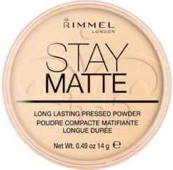 Rimmel London Stay Matte Pressed Powder - 001 Transparent - Powder -Mode-Cosmetica Winkel 1200x1176 1