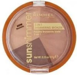 Rimmel London Rimmel - SunShimmer 3 In 1 Shimmering Bronzer Lustrous Powder 9.9 G 1 Gold Princess - -Mode-Cosmetica Winkel 1200x1176 2