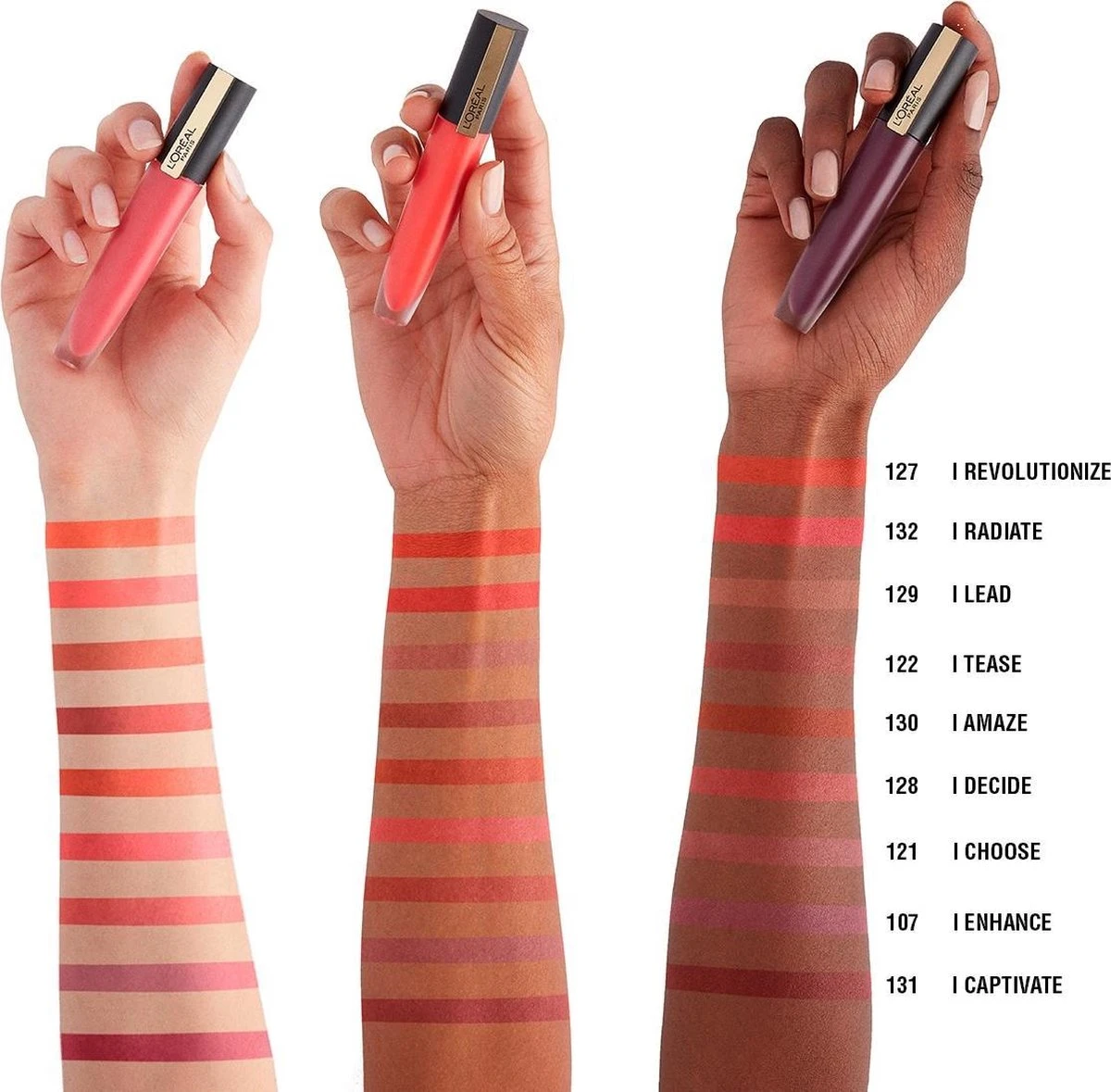 L’Oréal Paris Rouge Signature Lippenstift - 132 I Radiate - Roze - Matte Vloeibare Lipstick 8 L’Oréal Paris Rouge Signature Lippenstift - 132 I Radiate - Roze - Matte Vloeibare Lipstick - Afbeelding 6