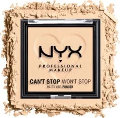 NYX Professional Makeup Can't Stop Won't Stop Mattifying Gezichtspoeder - Light -Mode-Cosmetica Winkel 1200x1180 1