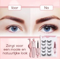 Merkloos La Liva Magnetische Wimpers - Inclusief Eyeliner En Wimper Pincet - 5 Magneetjes - Wimperextentions - Wimperlifting Set - Lash Lift 17 Merkloos La Liva Magnetische Wimpers - Inclusief Eyeliner En Wimper Pincet - 5 Magneetjes - Wimperextentions - Wimperlifting Set - Lash Lift -Mode-Cosmetica Winkel 1200x1184 3