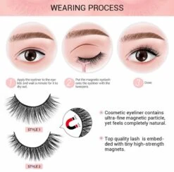 Diamond | M5 Bekend Van TikTok | GRATIS Spiegeldoosje | Magnetische Wimpers Met Eyeliner | Nep Wimpers | Magnetic Eyelashes | HERBRUIKBAAR | CADEAU -Mode-Cosmetica Winkel 1200x1185 1