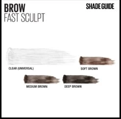 Maybelline Brow Fast Sculpt - 10 Clear - Wenkbrauwgel -Mode-Cosmetica Winkel 1200x1185 4