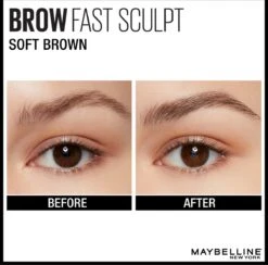 Maybelline Brow Fast Sculpt - 02 Soft Brown - Bruine Wenkbrauwgel -Mode-Cosmetica Winkel 1200x1185 5