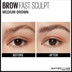 Maybelline Brow Fast Sculpt - 04 Medium Brown - Wenkbrauwgel 13 Maybelline Brow Fast Sculpt - 04 Medium Brown - Wenkbrauwgel -Mode-Cosmetica Winkel 1200x1185 9