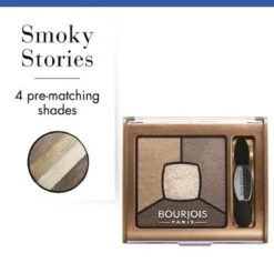 Bourjois Smoky Stories Oogschaduw Quatuor Oogschaduw - 06 Upside Brown -Mode-Cosmetica Winkel 1200x1194 6