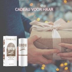 Merkloos Premium Wenkbrauw Stempel - Wenkbrauw Sjabloon - Wenkbrauwstempel - Brow Stamp - 10 Sjablonen - Borsteltje - Herbruikbaar - Waterdicht - Cadeau Voor Haar - Mediumbruin -Mode-Cosmetica Winkel 1200x1200 1000