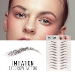 Wenkbrauw Sjabloon - Waterproof - Sjabloon - Stempel - Eyebrow Tattoo Sticker -Mode-Cosmetica Winkel 1200x1200 1018