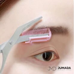 Merkloos Jumada's Wenkbrauwschaar - Wenkbrauw Trimmer - Wenkbrauwkam - Roze -Mode-Cosmetica Winkel 1200x1200 1030