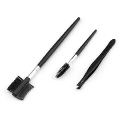 Wenkbrauw Trimmer Set - 8-delig – Met Epileer Pincet, 2x Wenkbrauw Schaartje, 2x Wenkbrauwmesje, Wenkbrauw Borstel, Wenkbrauwpotlood, Spoolie – In Stevige Etui - Zwart 22 Wenkbrauw Trimmer Set - 8-delig – Met Epileer Pincet, 2x Wenkbrauw Schaartje, 2x Wenkbrauwmesje, Wenkbrauw Borstel, Wenkbrauwpotlood, Spoolie – In Stevige Etui - Zwart -Mode-Cosmetica Winkel 1200x1200 1049