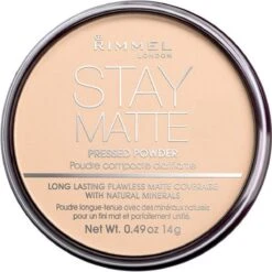 Rimmel London Stay Matte Pressed Powder - 005 Silky Beige -Mode-Cosmetica Winkel 1200x1200 149