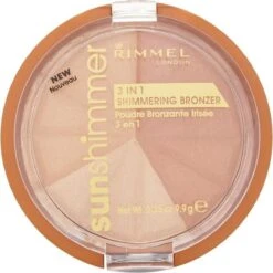 Rimmel London Rimmel - SunShimmer 3 In 1 Shimmering Bronzer Lustrous Powder 9.9 G 1 Gold Princess - -Mode-Cosmetica Winkel 1200x1200 224